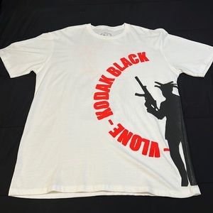 VLONE T-SHIRT “ Kodak black super vulture “ size XL